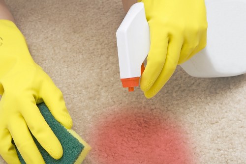Professional carpet cleaning in a Hammersmith home setting