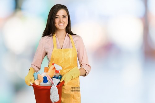 Freshly cleaned upholstered chairs in a modern space